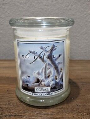 Kringle Candle Coral Medium 2 Wick New